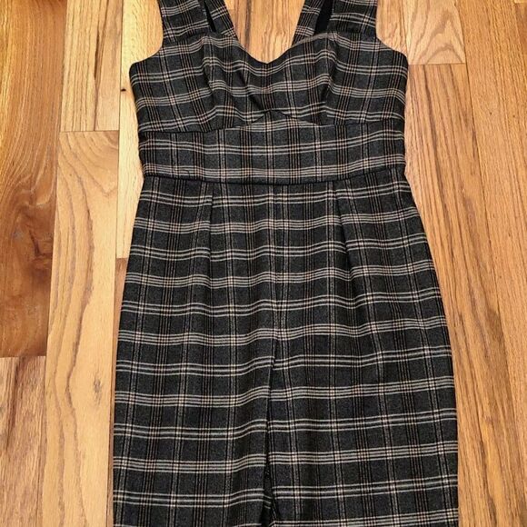 Sugar Lips Glen Plaid Jumpsuit - Picture 5 of 8